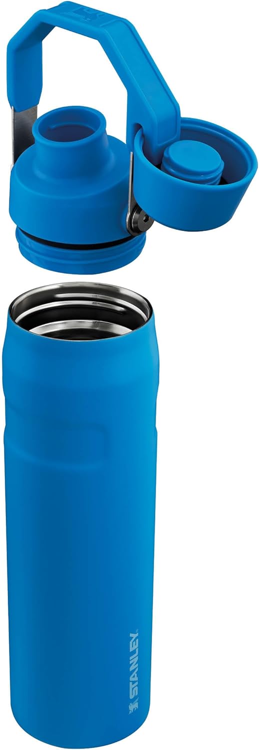 STANLEY 1913 Iceflow Fast Flow Trinkflasche Sport 0.6L - Thermosflasche Hält 10 Stunden Kalt - Spülm