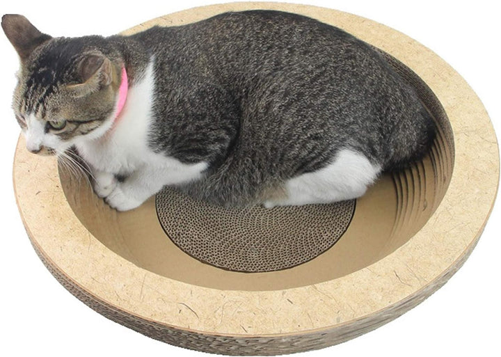 ust-Sale Katzen Papp & Kratzkarton Bowl Kratzkarton Katzenspielzeug und Liegekugel…