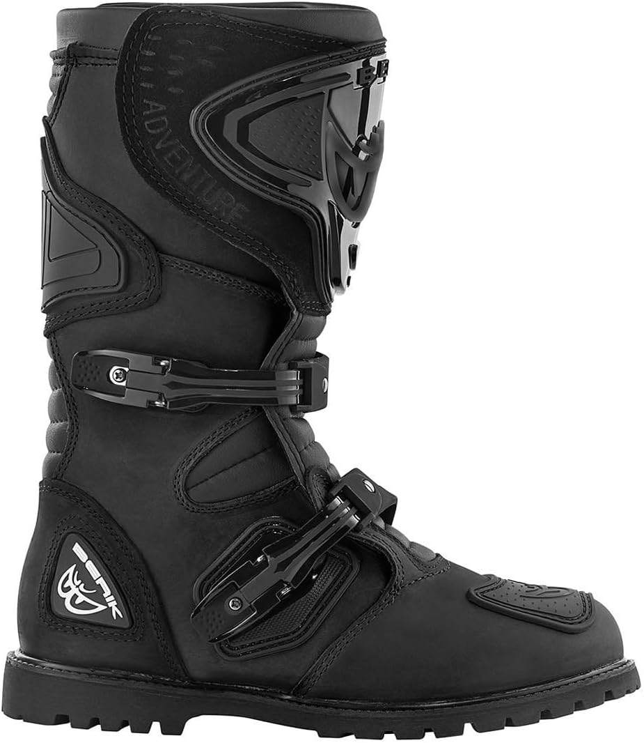 Berik All Terrain Adventure wasserdichte Motorradstiefel 40 EU Schwarz, 40 EU Schwarz