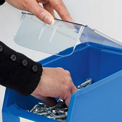 BRB 20 Sichtboxen PROFI LB3 mit Staubdeckel, blau, 7,6 Liter, LxBxH 350x200x150 mm
