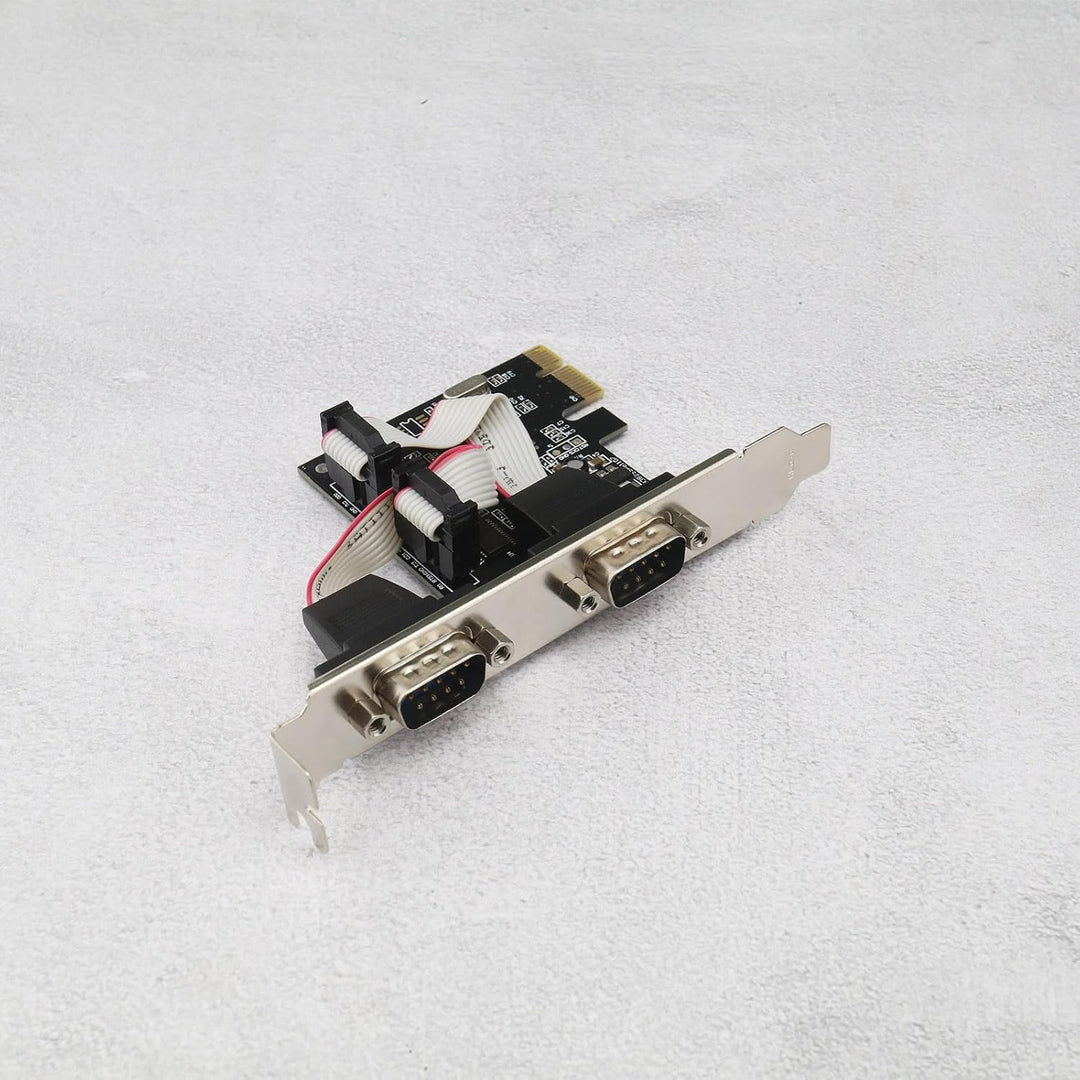 Create idea Port Card PCI Express Serielle Karte PCI Express Serieller Erweiterungsadapter PCI-E auf