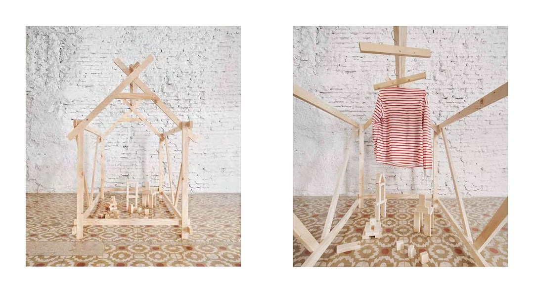 Kleine Hütten bauen: Inspiration für das gemeinsame Konstruieren und Werken mit Kindern. Schritt-für