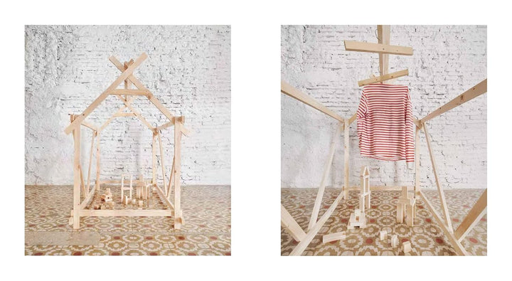 Kleine Hütten bauen: Inspiration für das gemeinsame Konstruieren und Werken mit Kindern. Schritt-für