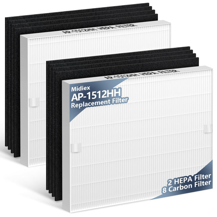 AP-1512HH Ersatzfilter, kompatibel mit Coway Airmega AP-1512HH Luftreiniger, H13 True AP1512hh Filte