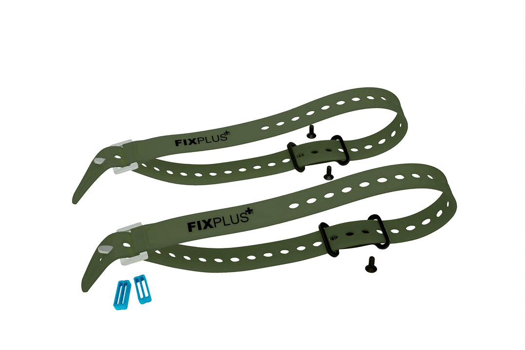 Fixplus Gear Tightener Set 66cm - Ladungsbefestigung am Fahrrad für grosse Teile - Zwei Aluminium Ha