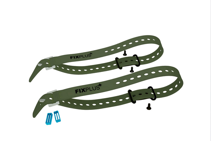 Fixplus Gear Tightener Set 66cm - Ladungsbefestigung am Fahrrad für grosse Teile - Zwei Aluminium Ha