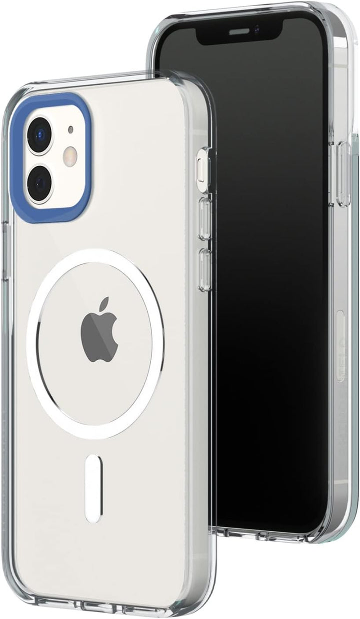 RhinoShield Clear Case kompatibel mit MagSafe für [iPhone 12/12 Pro]|Überragende Magnetstärke, Vergi