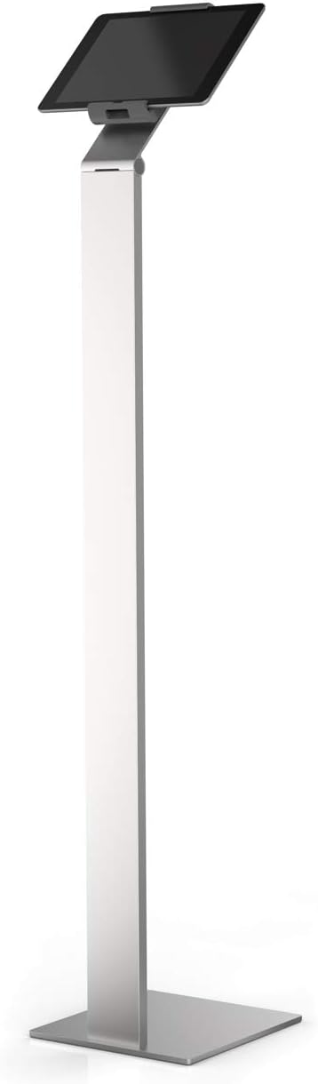 Durable Tablet Bodenständer (für Tablets 7-13 Zoll, 360° drehbar mit Diebstahlsicherung) silber/anth