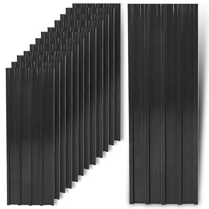 ESTEXO Trapezblech Profilblech Metallblech 12 Stück Dachblech Stahlblech Anthrazit, Anthrazit