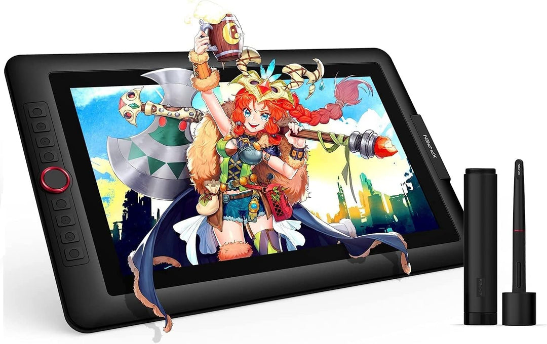 XP-PEN Artist 15.6 Pro Grafiktablett, 1080x1920 Pen Display, volllaminierter Bildschirm, Kreatives E