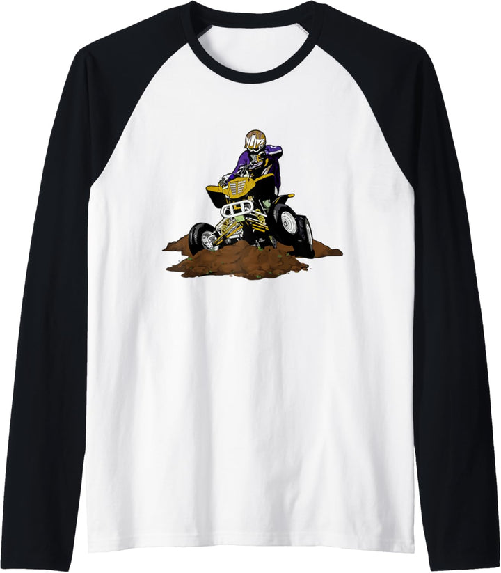Atv Motorsport Quadfahrer - 4x4 Allrad Actionbike Quad Raglan