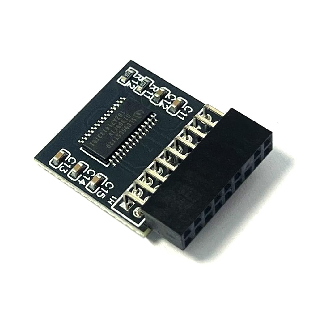 JINTAI TPM 2.0-Modul LPC 18Pin mit Infineon SLB9665 Windows 11 Upgrade Ersatz für ASRock TPM2.0 (18p