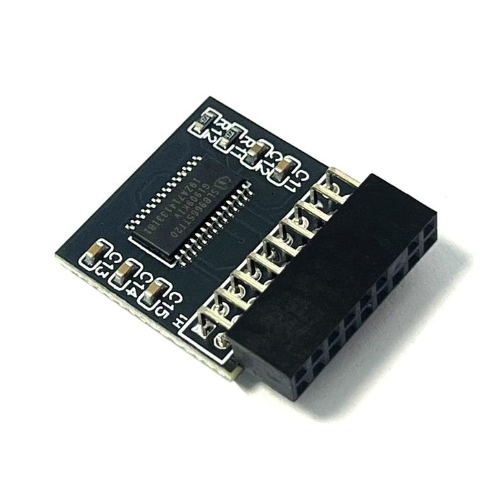 JINTAI TPM 2.0-Modul LPC 18Pin mit Infineon SLB9665 Windows 11 Upgrade Ersatz für ASRock TPM2.0 (18p