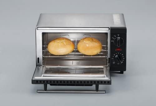 SEVERIN TO 2052 Back- und Toastofen (800 W, Inkl. Grillrost und Backblech, 9 L) silber /schwarz & Do