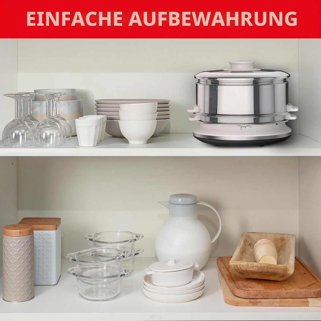 Seb VC145100 Dampfgarer, Edelstahl,