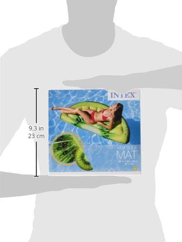 Intex 58764 Luftmatratze aufblasbar "Kiwi Slice" , 170 x 76 x 17 cm