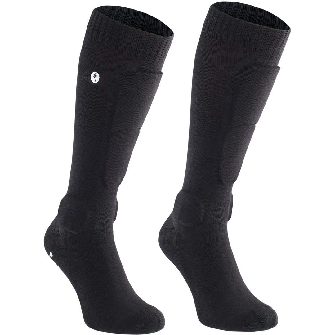 Ion BD-Sock Fahrrad Schienbein Protektorensocken schwarz 2024 39-42 Schwarz, 39-42 Schwarz