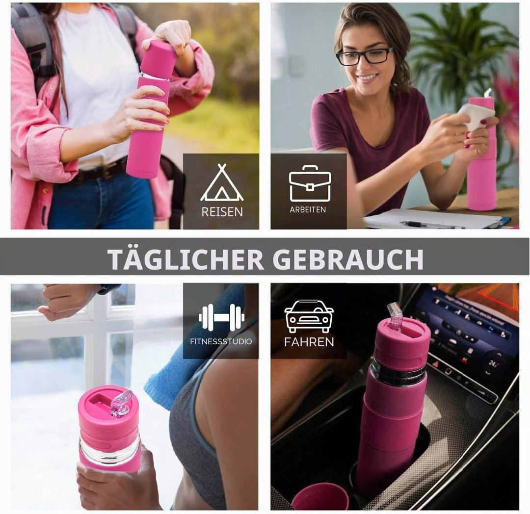 BALIBETOV - Neu - Edelstahl AutoMate - Thermobehälter, Mate Cup und Bombilla in Einem - Sie Müssen N