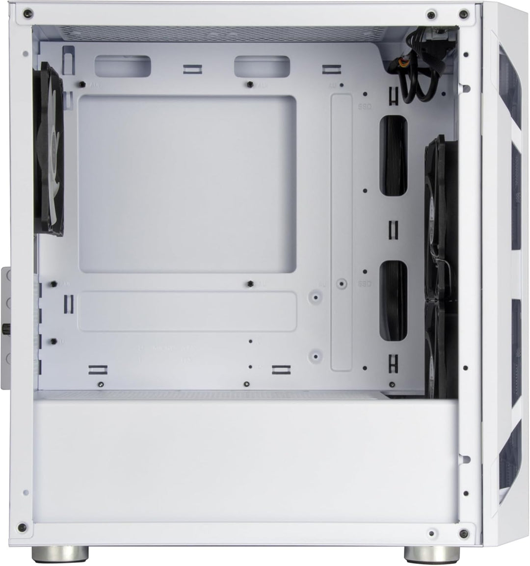 SilverStone Technology SST-FAH1MW-PRO - Fara H1M Micro-ATX Gaming Computer Chassis mit ARGB-Beleucht