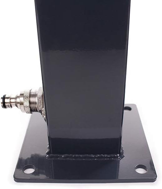 KTC Tec TRINKWASSER Wassersäule TSQS 1030 Anthrazit, Wasserzapfsäule Wasserzapfstelle Gartenzapfstel