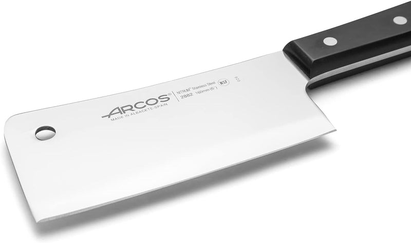 Arcos 288200 Serie Universal - Hackmesser - Klinge Nitrum Edelstahl 160 mm - HandGriff Polyoxymethyl