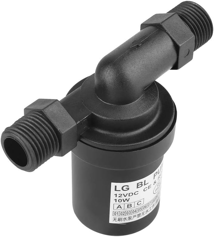 12 V 10 Watt DC Bürstenlose Wasserpumpe Solar Hochtemperaturwasserpumpe für Brunnenteich Aquarium Wa