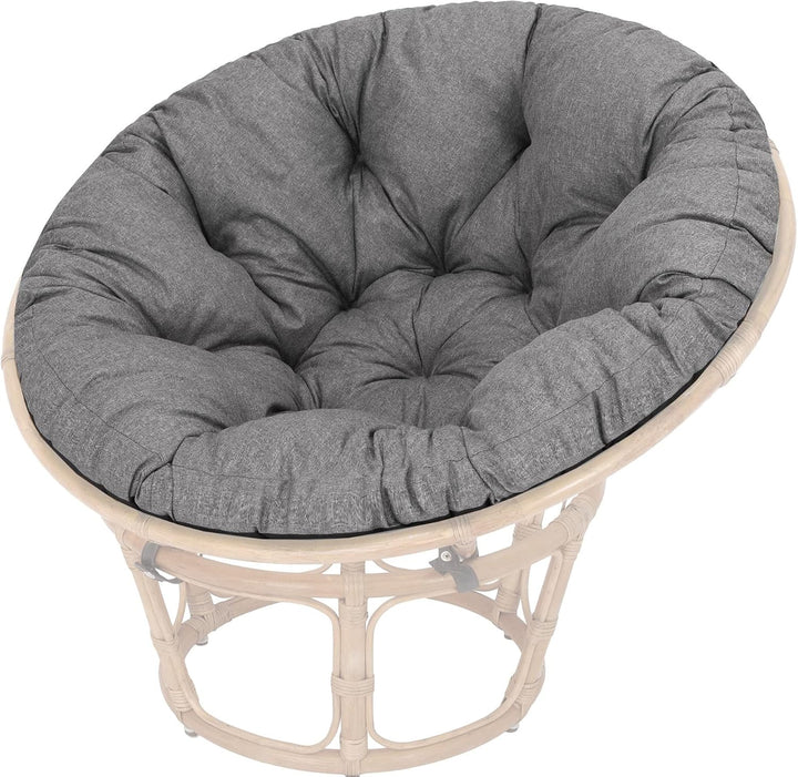 PillowPrim Polster für Papasansessel, Auflage, Ersatzpolster Papasan D 114 cm Bodenkissen gepolstert