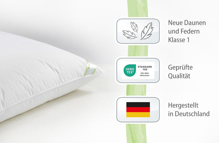 franknatur - Ballonbett 155x220 Winterdecke 30% Neue Gänsedaune 3000g - Bettdecke 155 x 220 cm, 155