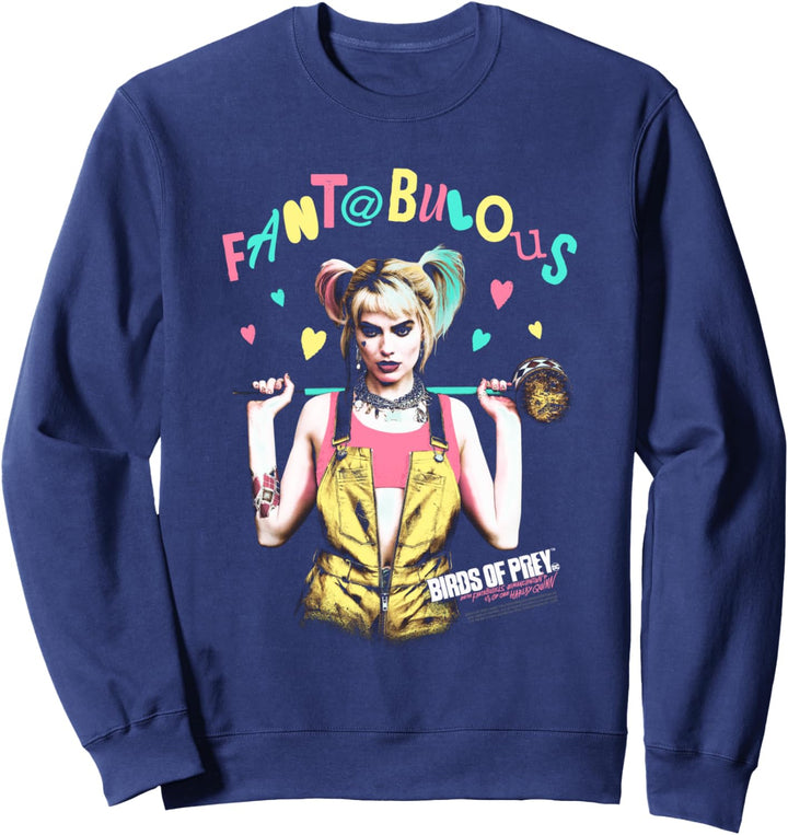 Birds of Prey Harley Quinn Fantabulous Sweatshirt