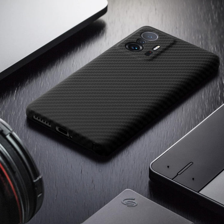 kalibri Schutzhülle kompatibel mit Xiaomi 11T / 11T Pro - Hülle Aramid - Handy Cover Case Handyhülle