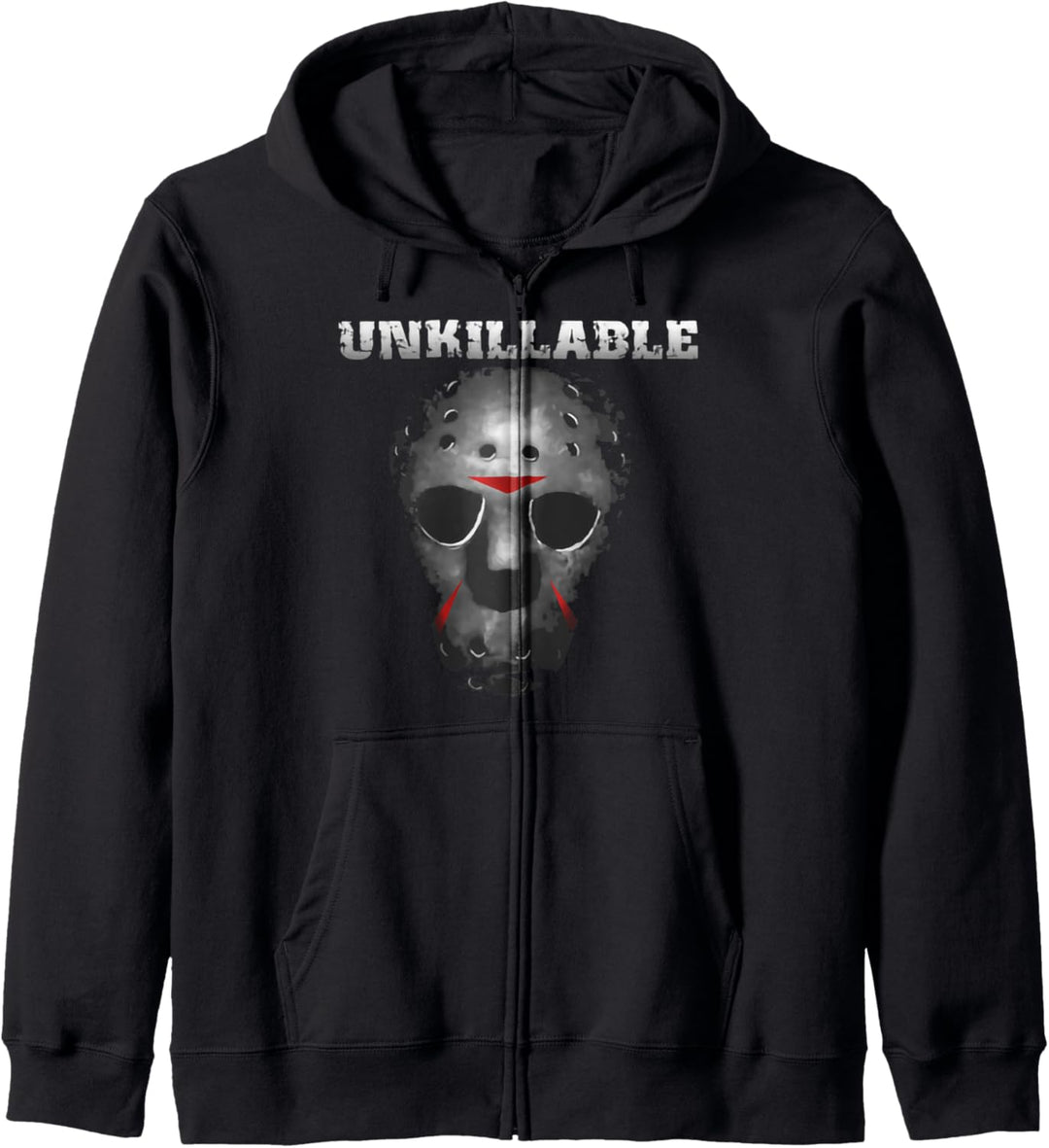 Unkillable Scary Halloween Mask Kapuzenjacke