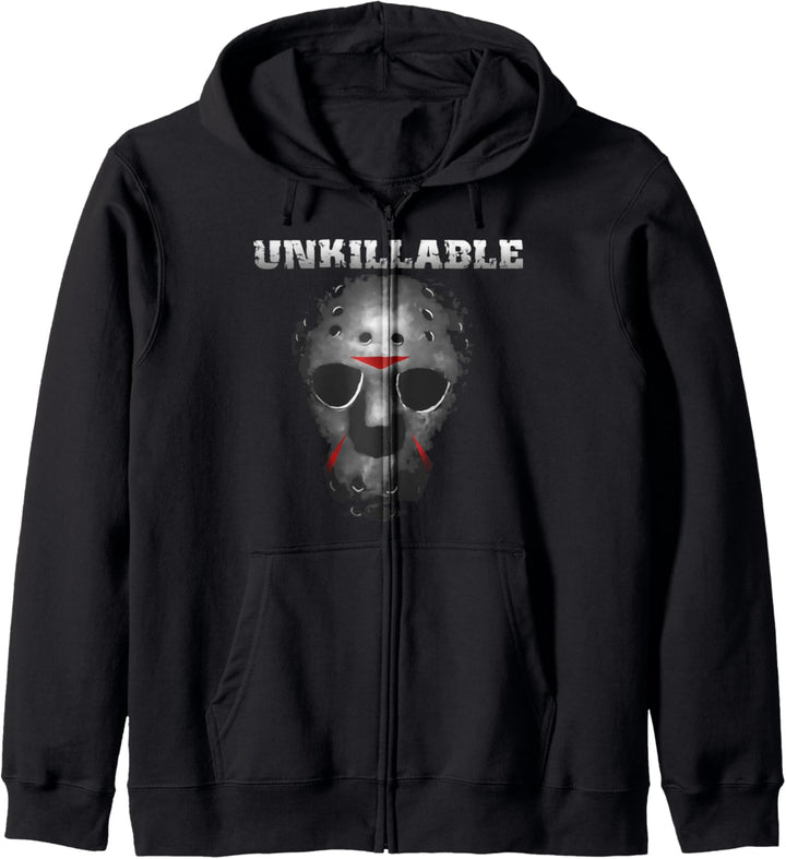 Unkillable Scary Halloween Mask Kapuzenjacke