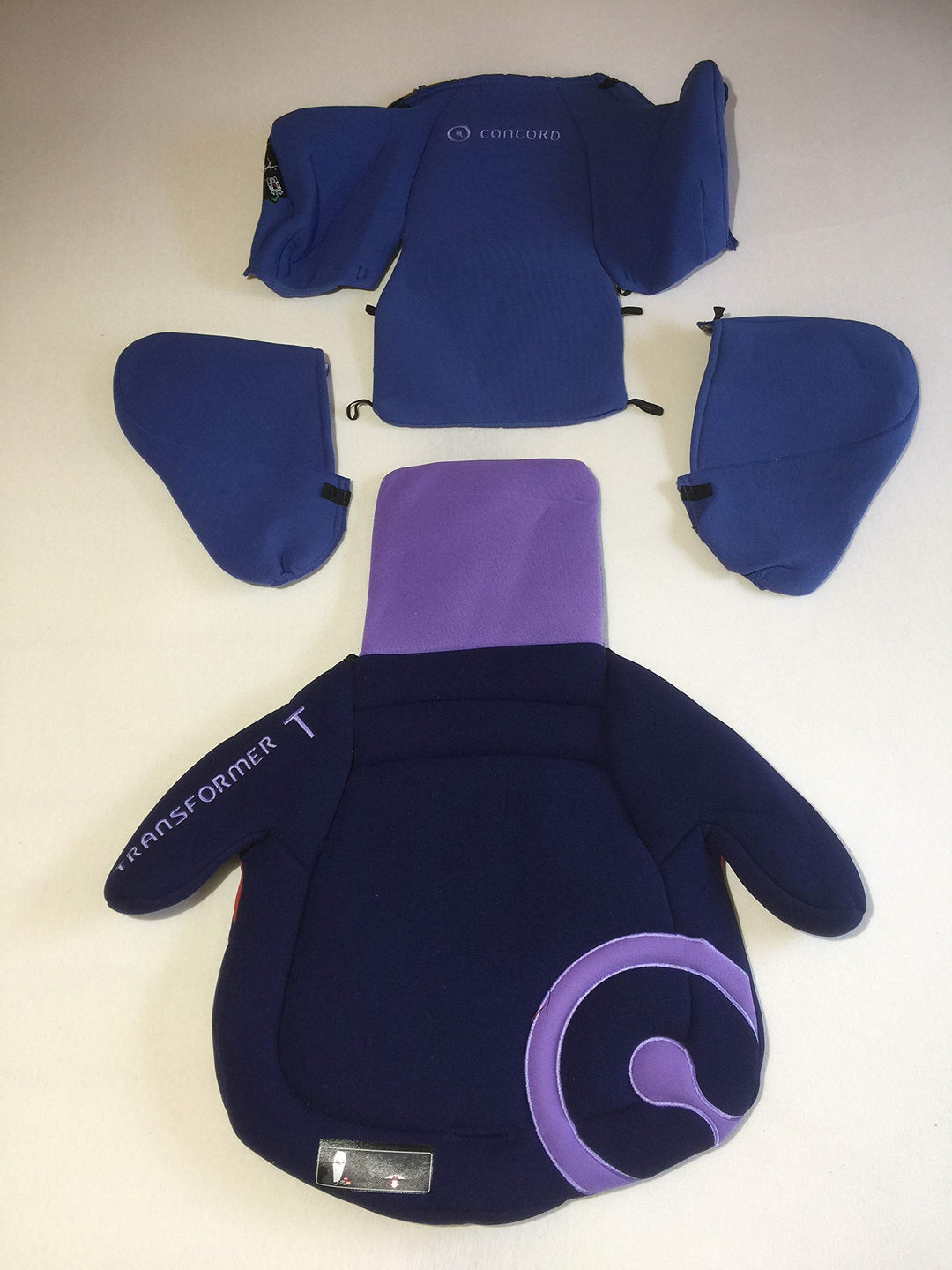 Original Bezug Ersatzbezug für Concord Transformer T, Transformer Click und Transformer X-Bag blau-l
