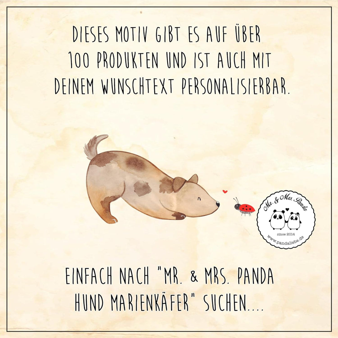 Mr. & Mrs. Panda Motiv WC Sitz Hund Marienkäfer - Geschenk, WC-Sitz, Toilette, Hunderasse, Klobrille