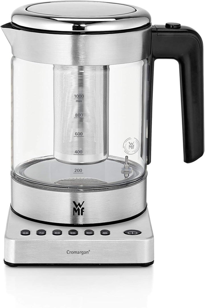WMF Küchenminis 2 in 1 Vario Wasserkocher mit Temperatureinstellung, 1,0l, 1900 W & Küchenminis 1-Sc