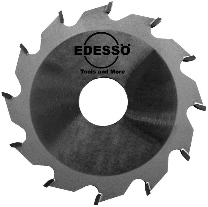 Edessö 43612545 HM-Kreissägeblatt Präzision-Spezial Nut-Krs. HW, Z=12 F, 125 x 4,5/3,0 x 30 mm, Silb