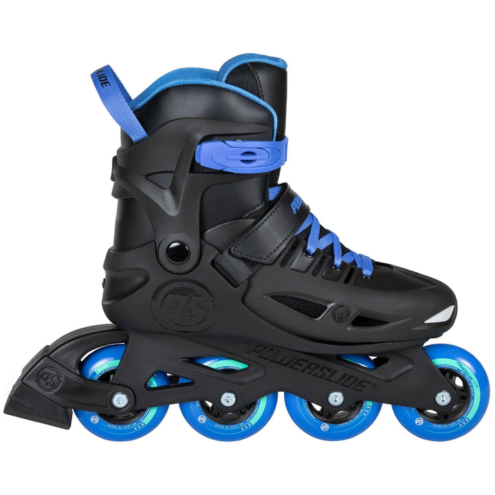 Powerslide Kinder Inline Skate Stargaze Black, grössenverstellbar, für Mädchen und Jungen 37-40 EU,