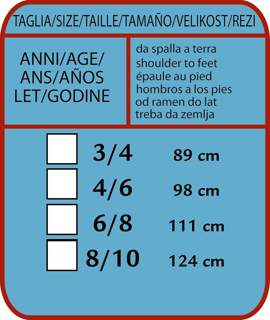 Ciao 10831.4-6 Kinderkostüm, Kinder Unisex, grau