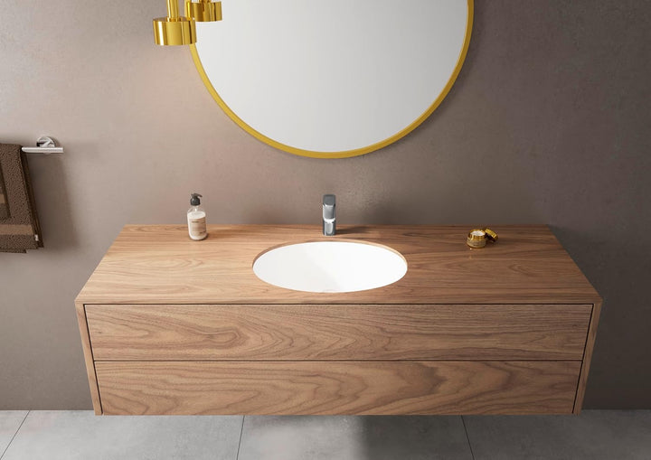 hansgrohe Waschtischarmatur Vernis Blend, Wasserhahn Bad mit Auslauf Höhe 100 mm, mit Zugstange, Bad