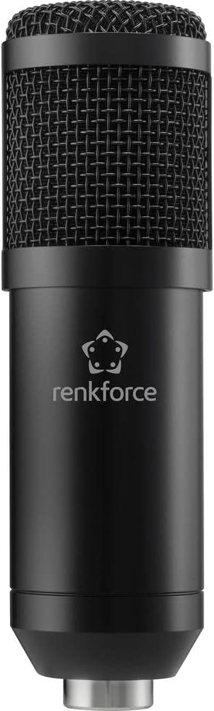 Renkforce RF-MIC-510 Stand USB-Mikrofon Übertragungsart (Details):USB inkl. Koffer, inkl Spinne, ink