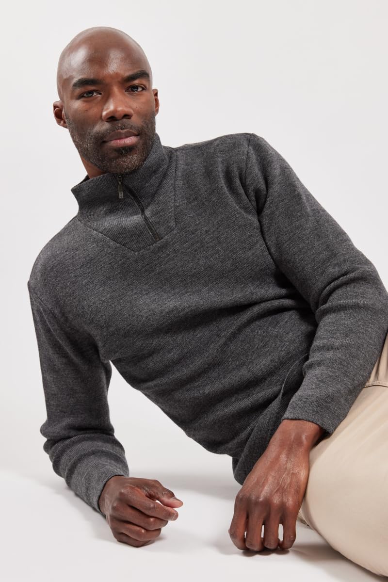 Armor Lux Herren Pullover S Grau (Gris Chiné 150), S Grau (Gris Chiné 150)