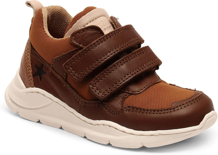 Bisgaard Unisex Kinder Pan V Sneaker 34 EU Chocolate, 34 EU Chocolate