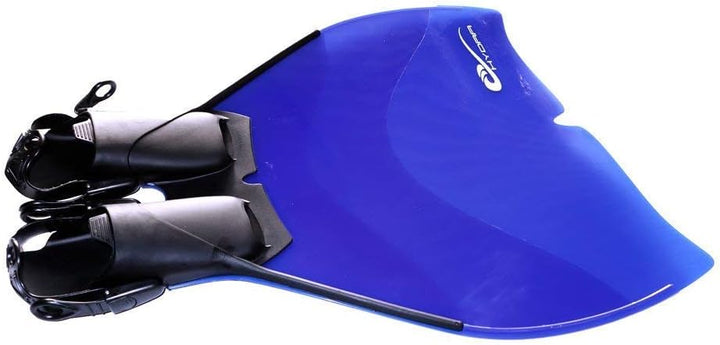 Sweam - Monoflosse 39-43 Verstellbar, Blau