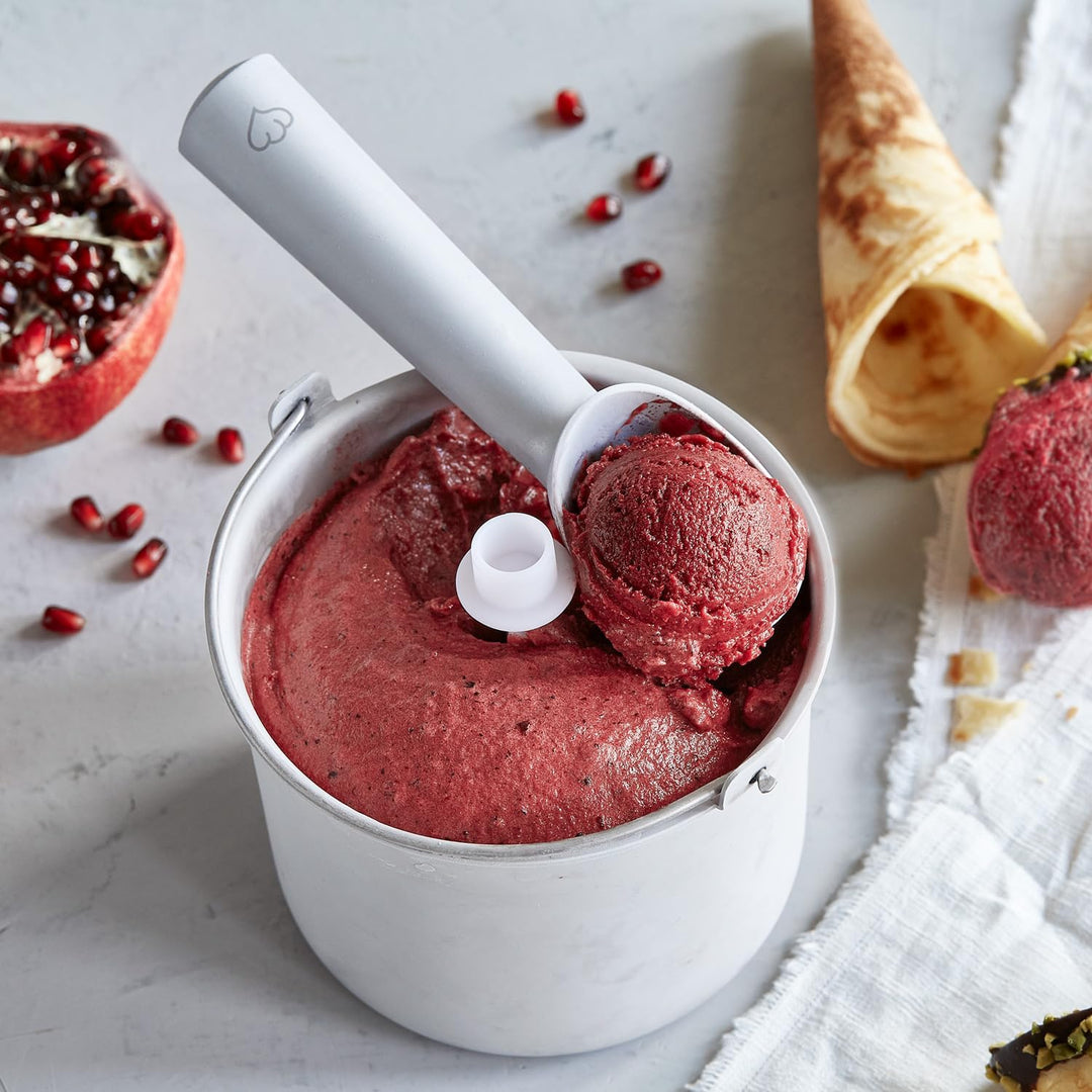 SPRINGLANE Edelstahl Eisbehälter für Eismaschine, Zusatzbehälter für Emma