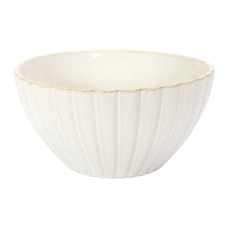HOME DECO FACTORY, KA0411, Elegant Ceramic Salad Bowl, ideal for Salads and Fruit, Refined Design an