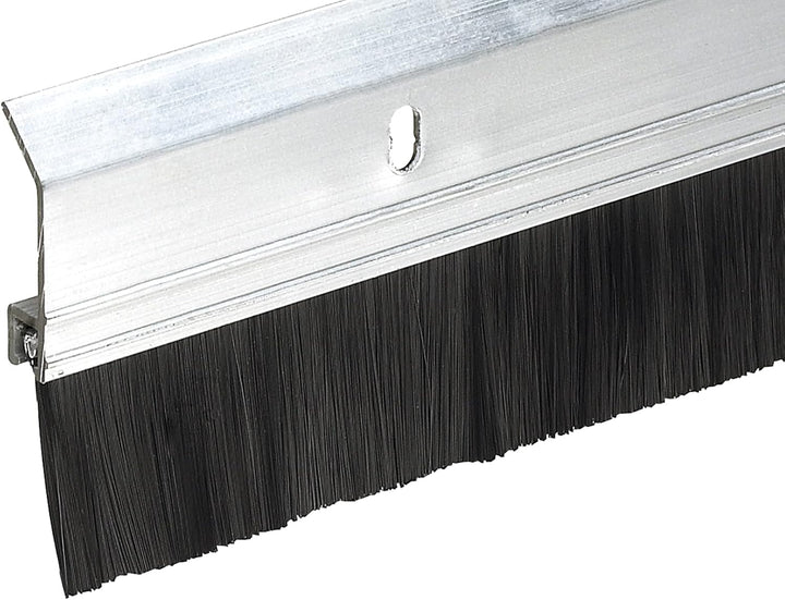 Frost King SB36 Extra Bürsten-Türfeger, 5,1 x 91,4 cm lang, Silber-Aluminium, 2 Stück