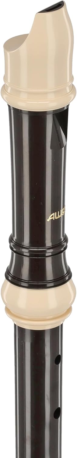 Aulos 700096 F-Alt Blockflöte Symphony Mod.509B barocke Griffw.braun, komplett mit Tasche, Wischerst