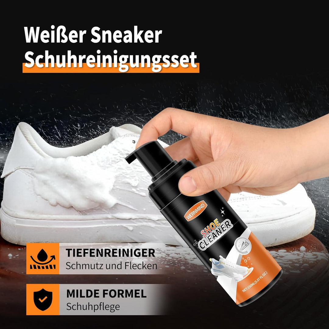 Sneaker Reiniger Kit Schuh Schaumstoff Tiefenreiniger für die Wildleder Tennis Weiss Mesh Stiefel Se