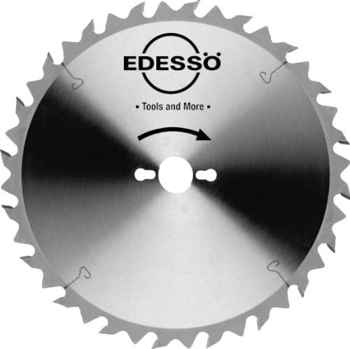 Edessö 23035030 HM-Kreissägeblatt Bau-Nagelsicher-Span Abw 2 Knl HW, Z=24 Ffa, 350 x 3,5/2,5 x 30 mm