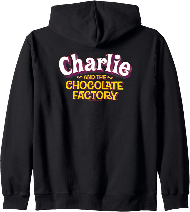 Charlie and the Chocolate Factory Logo Kapuzenjacke